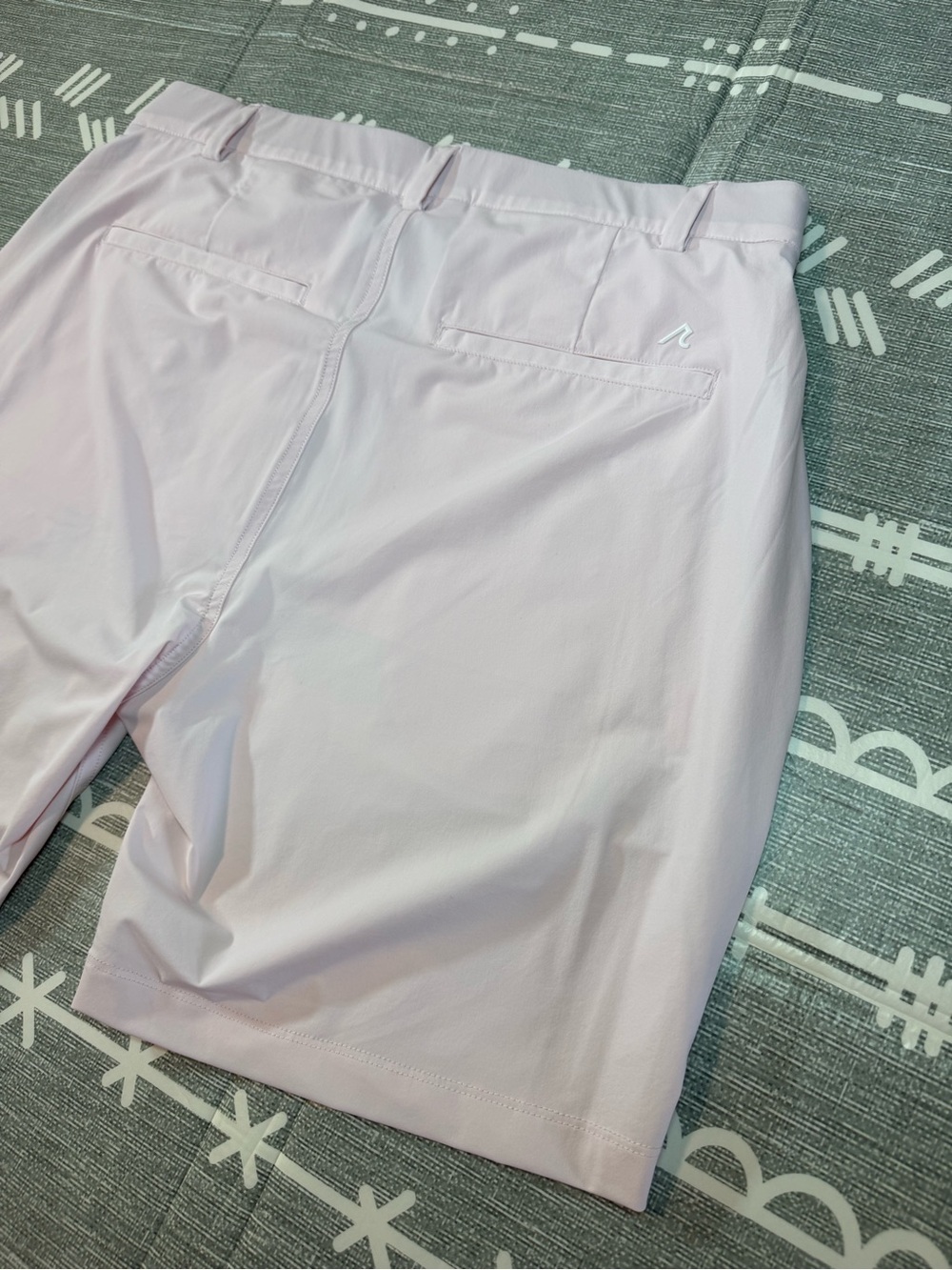 Redvanly Hanover Pull-On Shorts in Petal Pink Medium/7” inseam - Picture 6 of 7